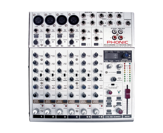 Микшерный пульт Phonic HELIX BOARD12 Firewire MKII - 3177 за 0 грн. | 4Club